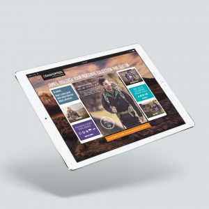 Crag hoppers website - by Born + Raised