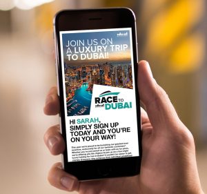 Race to Dubai image for Ideal Bathrooms - by Born + Raised
