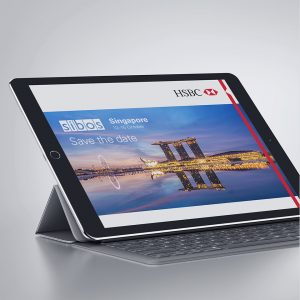 HSBC Sibos Event Comms - by Born + Raised