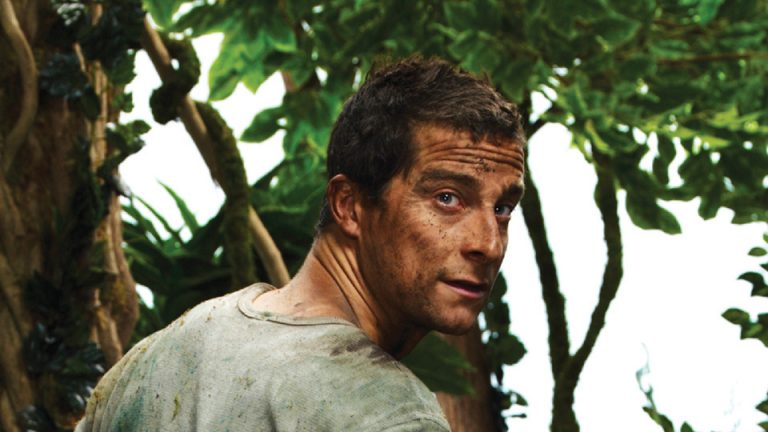 Bear Grylls website visual by Born + Raised