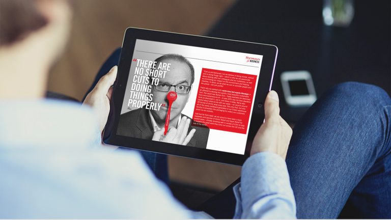 Redevelop Rymans Business Account Brand - by Born + Raised