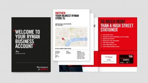 Redevelop Rymans Business Account Brand - by Born + Raised