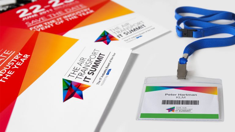 The Air Transport IT Summit - Event identity and SITA Video - by Born + Raised