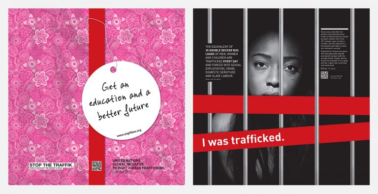 Human trafficking for STOP THE TRAFFIK - by Born and Raised