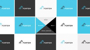 Born and Raised - visual identity for Fortem