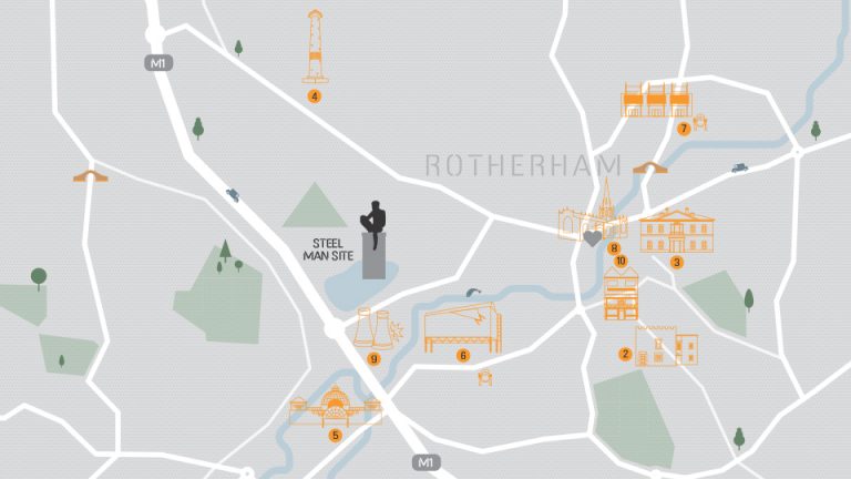 Steel Man - Site Map by Born and Raised