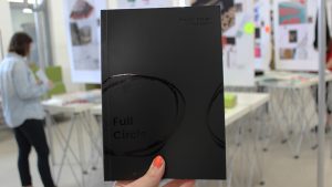 Sheffield Hallam University's Degree Show - a full circle brochure- with Born and Raised