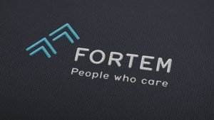 Forte branding - the branding on a polo shirt by Born and Raised