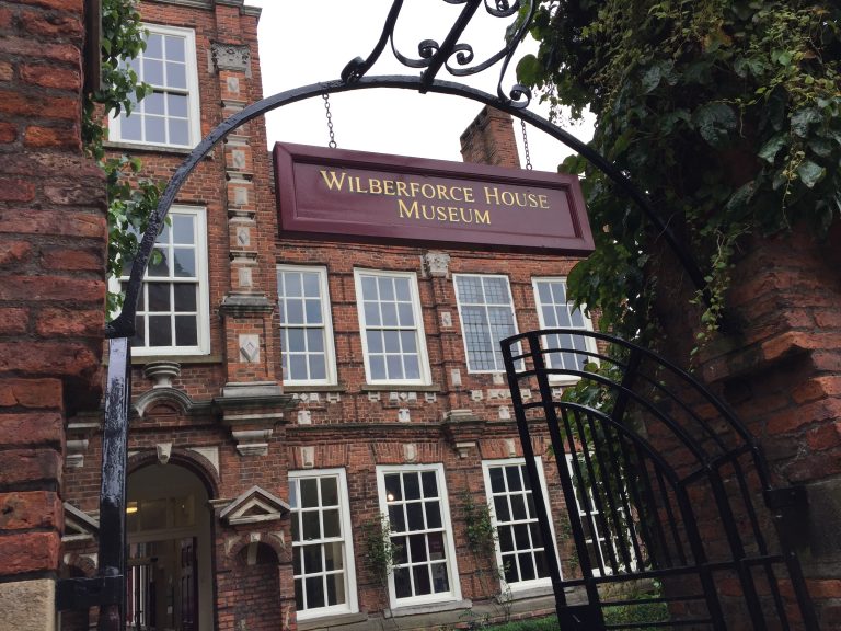 Photo of the exterior of Wilberforce House Museum