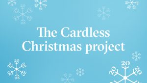 the cardless christmas project