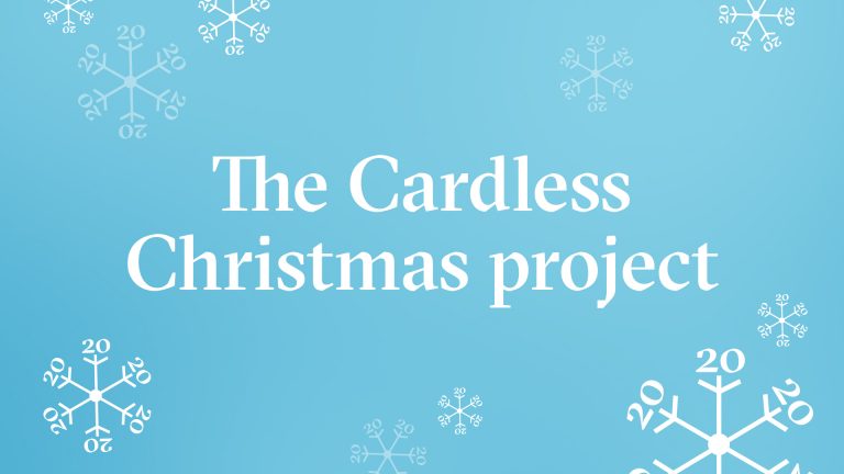 the cardless christmas project