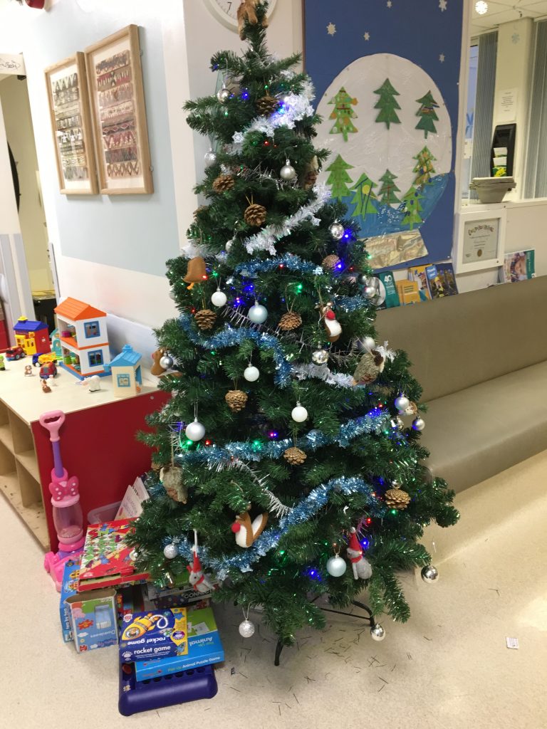 Children's Cancer Ward christmas tree
