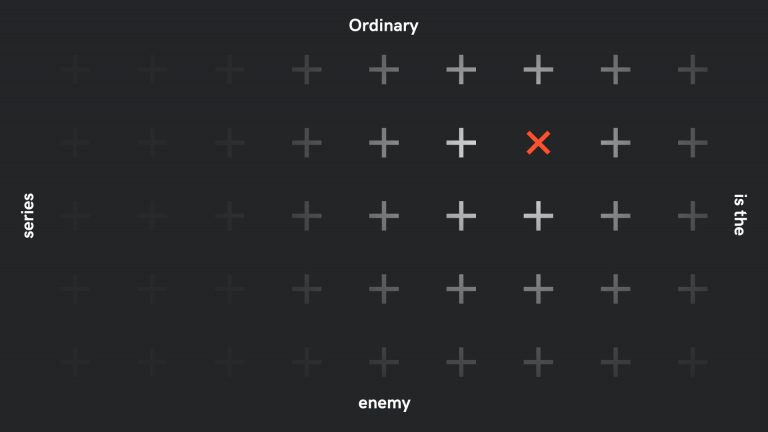 Ordinary is the Enemy blog post header