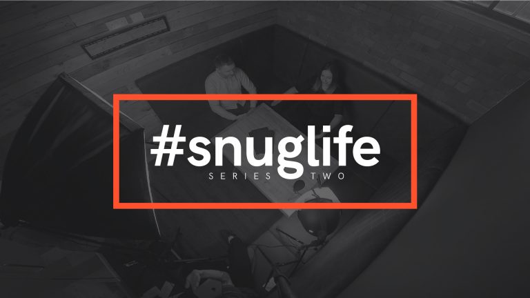 Andy and Megan in the snug