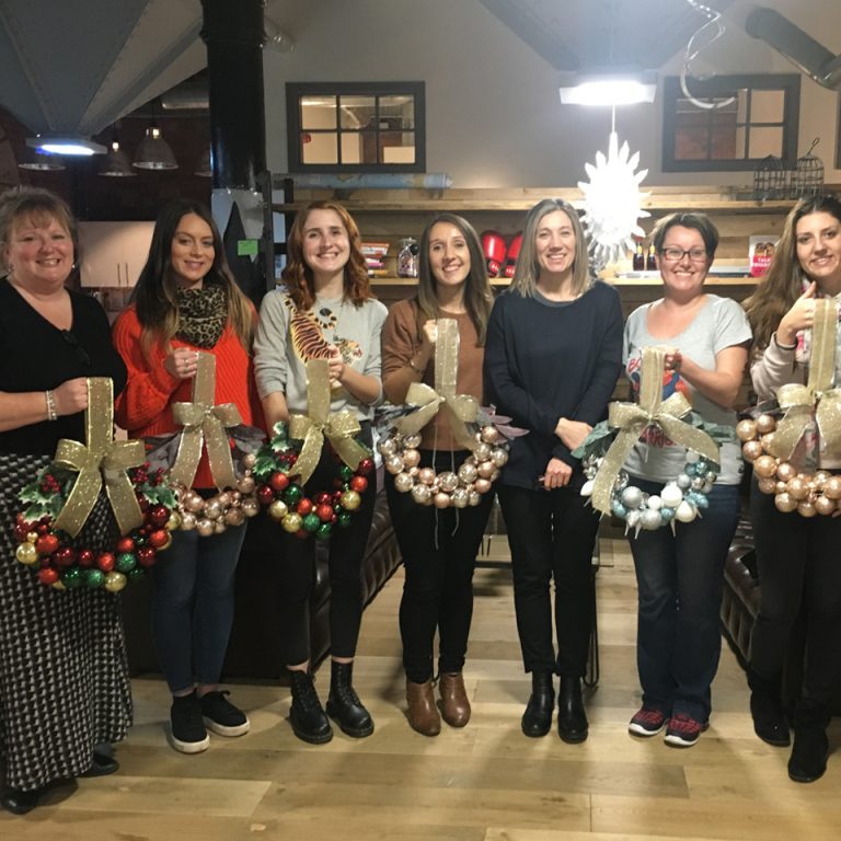 Joanne Ringrose, Finance and Operations Director, Harriet Aisthorpe, Senior Account Executive, Kirsty Grafton, Designer, Louise Greensmith, Senior Designer, Diana Ross, Creative Artworker, Charlotte Hill, Client Services Director and Claire Bland, Account Manager at Born and Raised